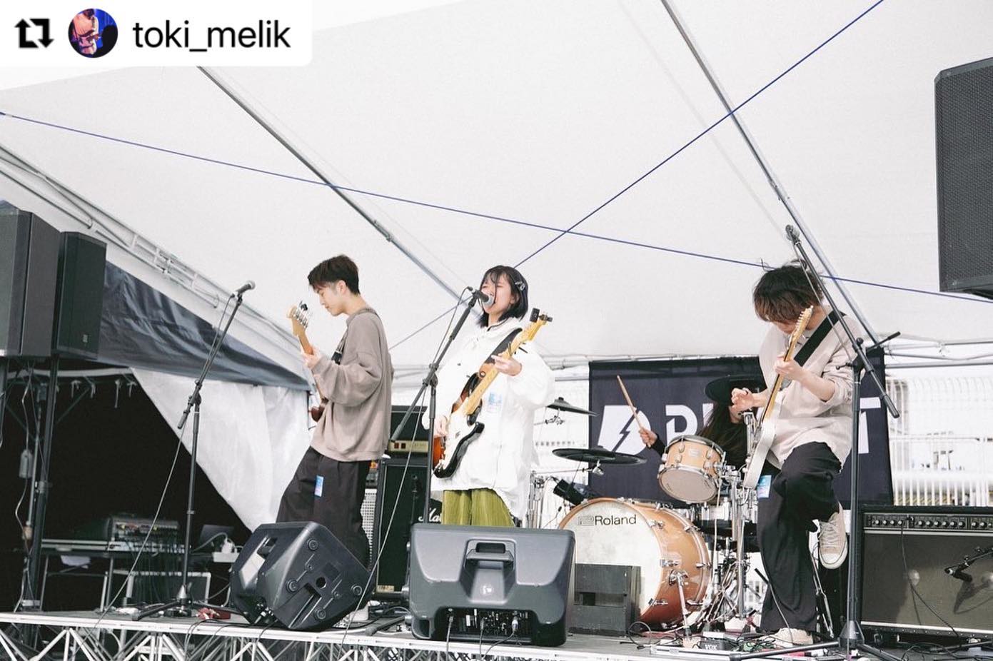 ライブ写真とオフショを添えて（ライブ・フェス）